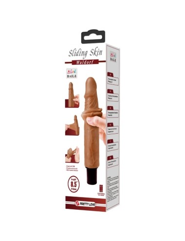 PRETTY LOVE - WALDORF VIBRATORE REALISTICO 18 CM -O- 4 CM