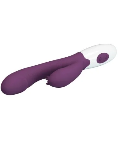 PRETTY LOVE - ANDRE VIBRATORE RABBIT E STIMOLATORE PUNTO G VIOLA