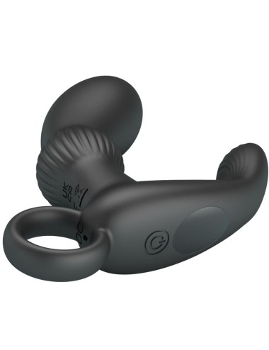 PRETTY LOVE - CAYLA VIBRATORE ANALE MASSAGGIATORE NERO