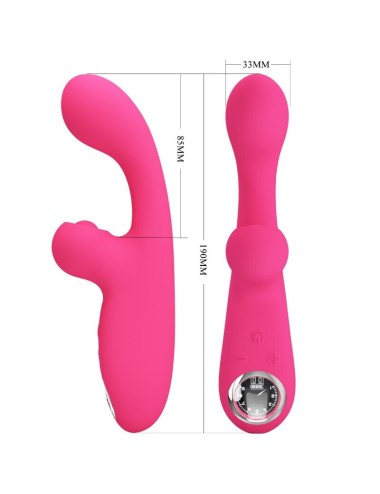 PRETTY LOVE - SKYLAR VIBRATORE STIMOLATORE ROSA