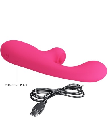 PRETTY LOVE - SKYLAR VIBRATORE STIMOLATORE ROSA