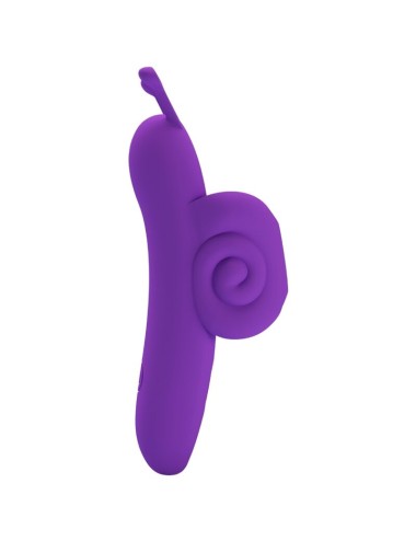 PRETTY LOVE - SNAIL POTENTE STIMOLATORE DELLE DITA VIOLA