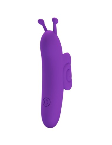 PRETTY LOVE - SNAIL POTENTE STIMOLATORE DELLE DITA VIOLA