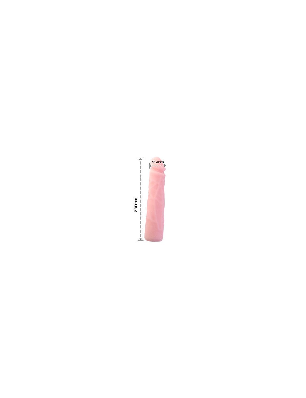 BAILE - DILDO IN SILICONE REALISTICO AL TOCCO DELLA PELLE 23 CM BAILE - DILDO IN SILICONE REALISTICO AL TOCCO DELLA PELLE 23 CM