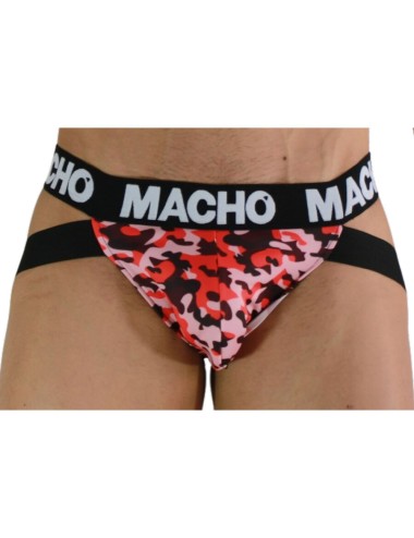 MACHO - MX28MR JOCK MILITARE ROSSO S