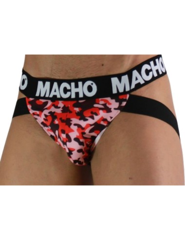 MACHO - MX28MR JOCK MILITARE ROSSO S