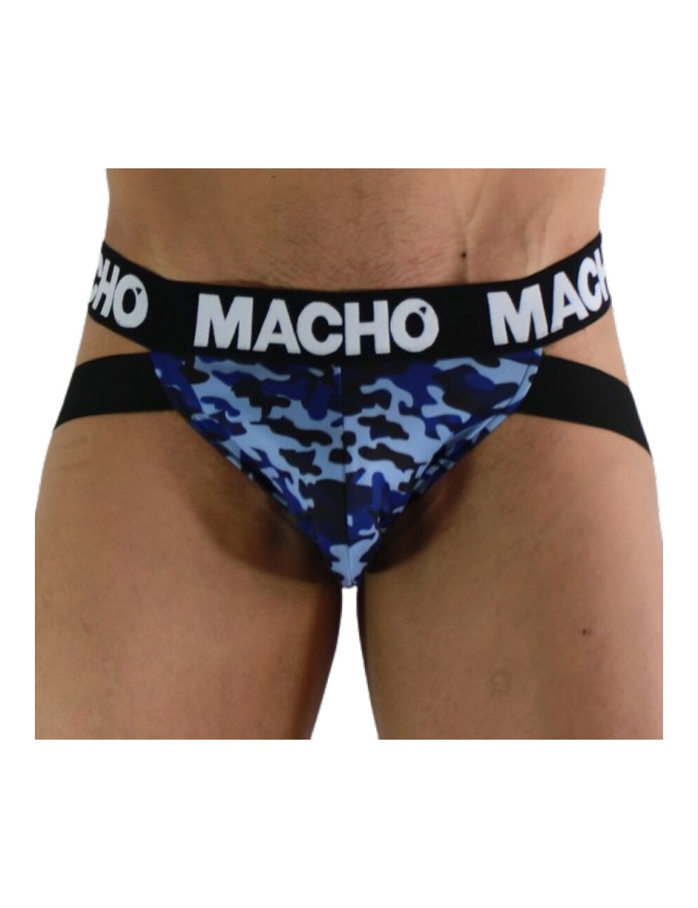 MACHO - MX28MA JOCK BLU MILITARE XL MACHO - MX28MA JOCK BLU MILITARE XL