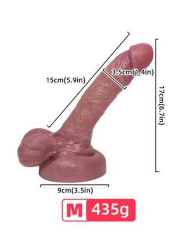 ARMONY - DILDO REALISTICO IN SILICONE LIQUIDO 15 CM