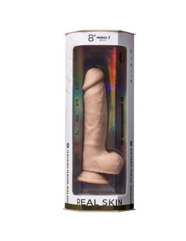 SILEXD - MODELLO 1 PENE REALISTICO PREMIUM SILEXPAN SILICONE 21.5 CM