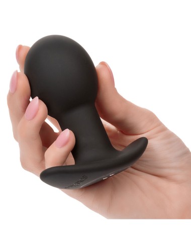CALEXOTICS - ROCK BOTTOM ANAL PLUG 10 VIBRAZIONI SILICONE NERO