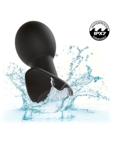 CALEXOTICS - ROCK BOTTOM ANAL PLUG 10 VIBRAZIONI SILICONE NERO