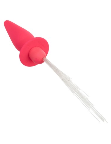 CALEXOTICS - SOUTHERN LIGHTS LIGHT UP PLUG ANALE 10 VIBRAZIONI SILICONE ROSA