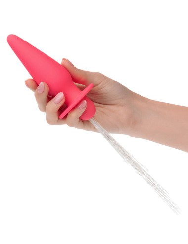 CALEXOTICS - SOUTHERN LIGHTS LIGHT UP PLUG ANALE 10 VIBRAZIONI SILICONE ROSA