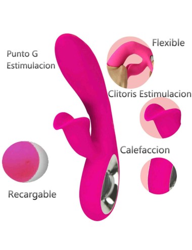 ARMONY - VIBRATORE DARO E STIMOLATORE PULL RING FUCSIA