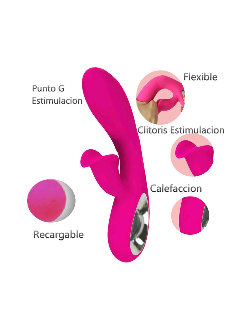 ARMONY - VIBRATORE DARO E STIMOLATORE PULL RING FUCSIA ARMONY - VIBRATORE DARO E STIMOLATORE PULL RING FUCSIA