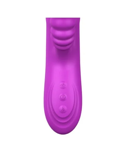 ARMONY - VIBRATORE MULTIFUNZIONE ANGELIA CON EFFETTO CALORE STIMOLANTE LINGUA VIOLA