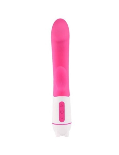 ARMONY - VIBRATORE HAPPY E STIMOLATORE FUCSIA RICARICABILE