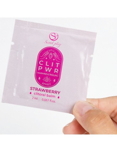 SECRETPLAY - LUBRIFICANTE MONODOSE ALLA FRAGOLA 2 ML
