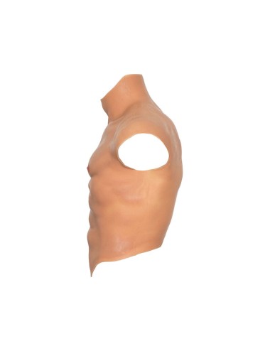 HIDDEN DESIRE - ALTER EGO SILICONE TORSO MASCHILE CAMICIA CON ABS FLESH