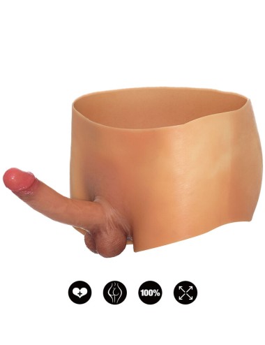 HIDDEN DESIRE - ALTER EGO BOXERSHOT CON PENE 18 CM TAGLIA L
