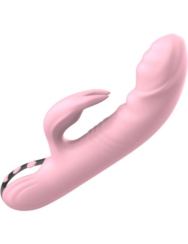 ARMONY - VIBRATORE COMPLETAMENTE FINGER RABBIT ROSA EFFETTO CALORE