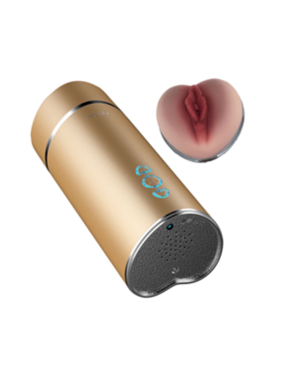 ARMONY - MASTURBATORE VIBRATORE VAGINA DORATO ARMONY - MASTURBATORE VIBRATORE VAGINA DORATO
