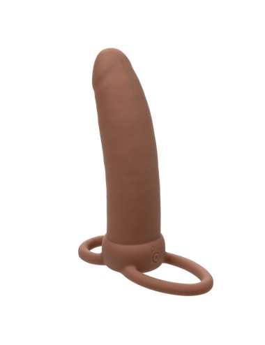 CALEXOTICS - MAXX THICK DUAL PENETRATOR 10 VIBRAZIONI MARRONE