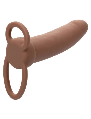 CALEXOTICS - MAXX THICK DUAL PENETRATOR 10 VIBRAZIONI MARRONE