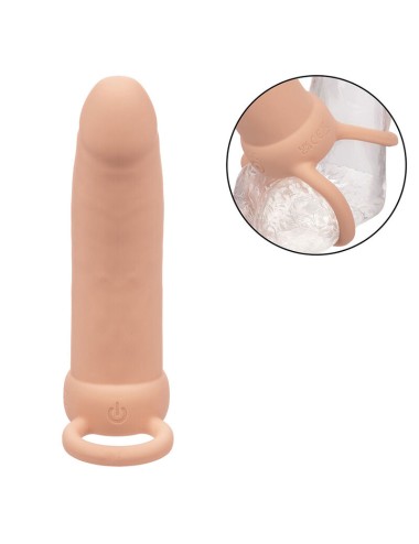 CALEXOTICS - MAXX THICK DUAL PENETRATOR 10 VIBRAZIONI CARNE