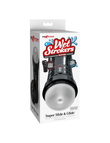 PDX EXTREME - SLIDE & GLIDE MASTURBATORE AUTOLUBRIFICANTE TRASPARENTE