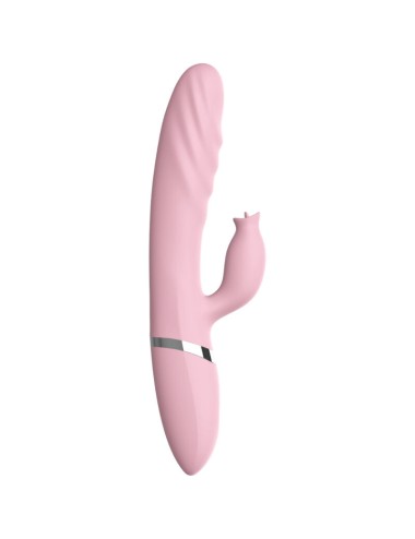 ARMONY - VIBRATORE E SPINTA CON LINGUA ROSA EFFETTO CALORE