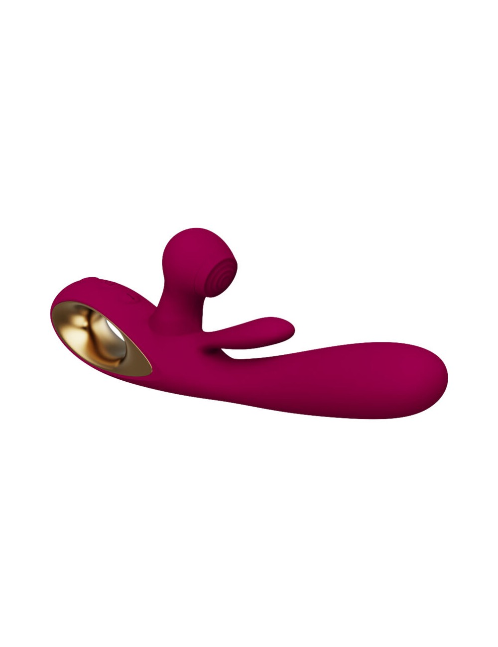 ARMONY - VIBRATORE IMPACT SWING E DOPPIO STIMOLATORE MODELLO 1 BORDEAUX