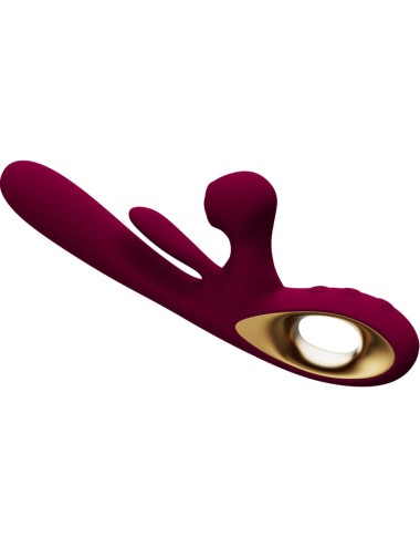 ARMONY - VIBRATORE IMPACT SWING E DOPPIO STIMOLATORE MODELLO 1 BORDEAUX