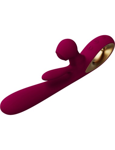 ARMONY - VIBRATORE IMPACT SWING E DOPPIO STIMOLATORE MODELLO 1 BORDEAUX