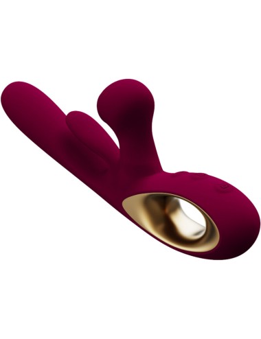 ARMONY - VIBRATORE IMPACT SWING E DOPPIO STIMOLATORE MODELLO 1 BORDEAUX