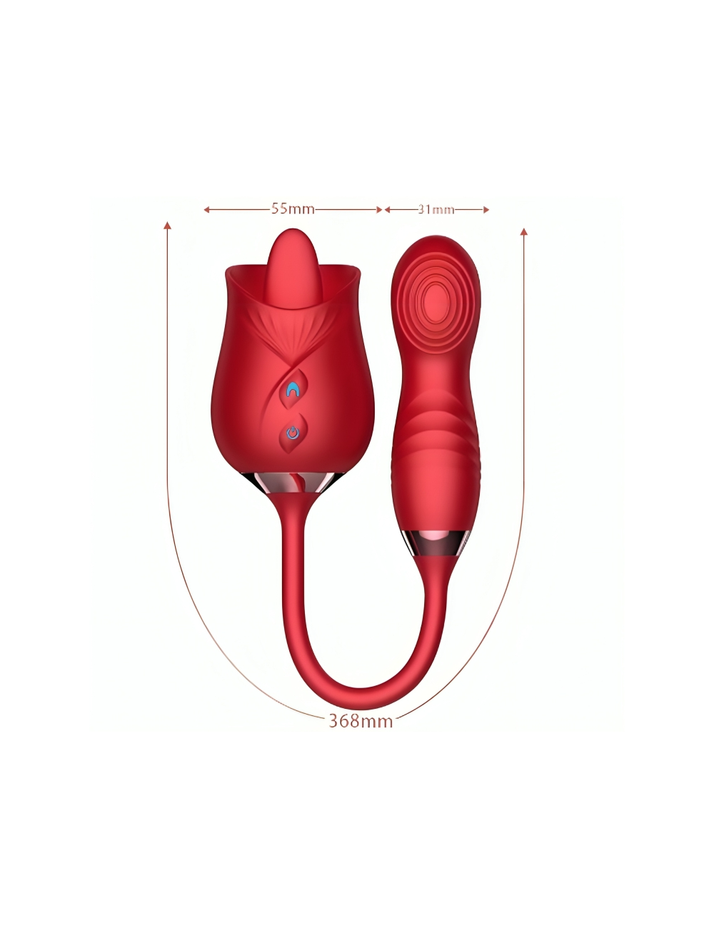 ARMONY - VIBRATORE DI FIORI DELIZIOSI E BUMPING CON LINGUA ROSSA ARMONY - VIBRATORE DI FIORI DELIZIOSI E BUMPING CON LINGUA ROSSA
