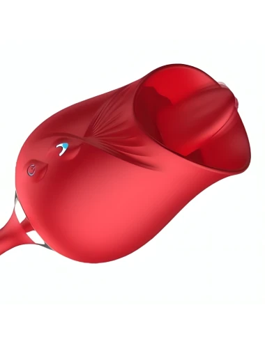 ARMONY - VIBRATORE DI FIORI DELIZIOSI E BUMPING CON LINGUA ROSSA