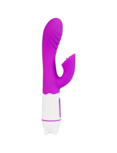 ARMONY - VIBRATORE E STIMOLATORE HAPPY CON LINGUA RICARICABILE VIOLA
