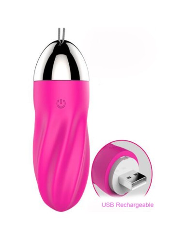 ARMONY - TELECOMANDO UOVO VIBRANTE SWEETY SPIRAL ROSA