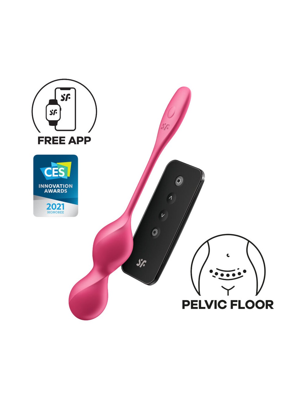 SATISFYER - LOVE BIRDS 2 SFERE KEGEL VIBRANTI + APP GRATUITA SATISFYER - LOVE BIRDS 2 SFERE KEGEL VIBRANTI + APP GRATUITA