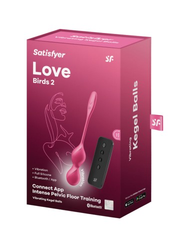 SATISFYER - LOVE BIRDS 2 SFERE KEGEL VIBRANTI + APP GRATUITA