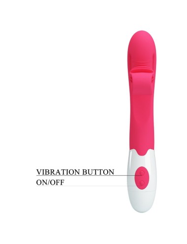 ROMANCE - VIBRATORE E STIMOLATORE 30 VELOCITÀ ROSA
