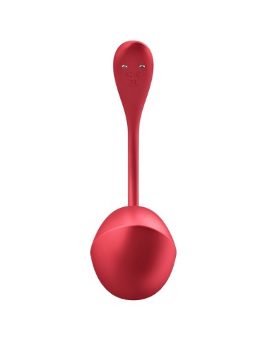 SATISFYER - SHINY PETAL STIMOLATORE CON TELECOMANDO G-POINT ROSSO APP GRATUITA