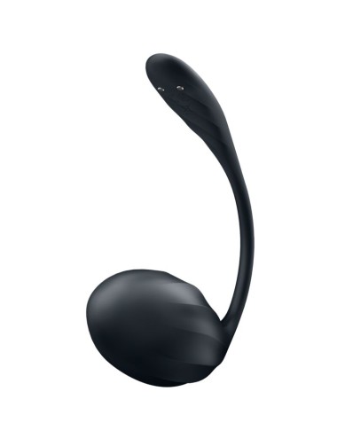 SATISFYER - RIBBED PETAL STIMOLATORE PUNTO G TELECOMANDO NERO APP GRATUITA