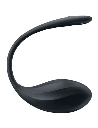SATISFYER - RIBBED PETAL STIMOLATORE PUNTO G TELECOMANDO NERO APP GRATUITA