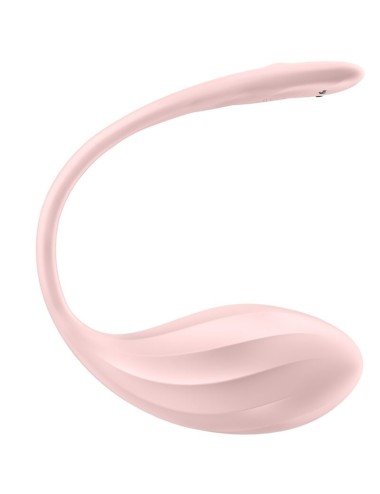 SATISFYER - RIBBED PETAL STIMOLATORE CON TELECOMANDO G POINT ROSE APP FREE
