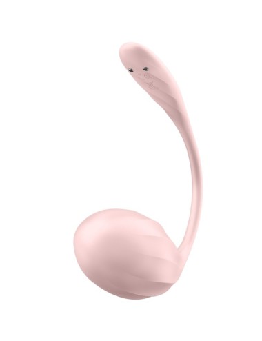 SATISFYER - RIBBED PETAL STIMOLATORE CON TELECOMANDO G POINT ROSE APP FREE