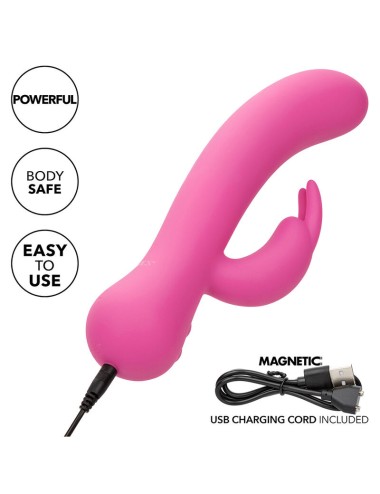 CALEXOTICS - FIRST TIME VIBRATORE CONIGLIO RICARICABILE ROSA