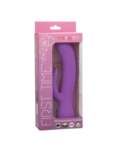 CALEXOTICS - FIRST TIME VIBRATORE PLEASER RICARICABILE VIOLA