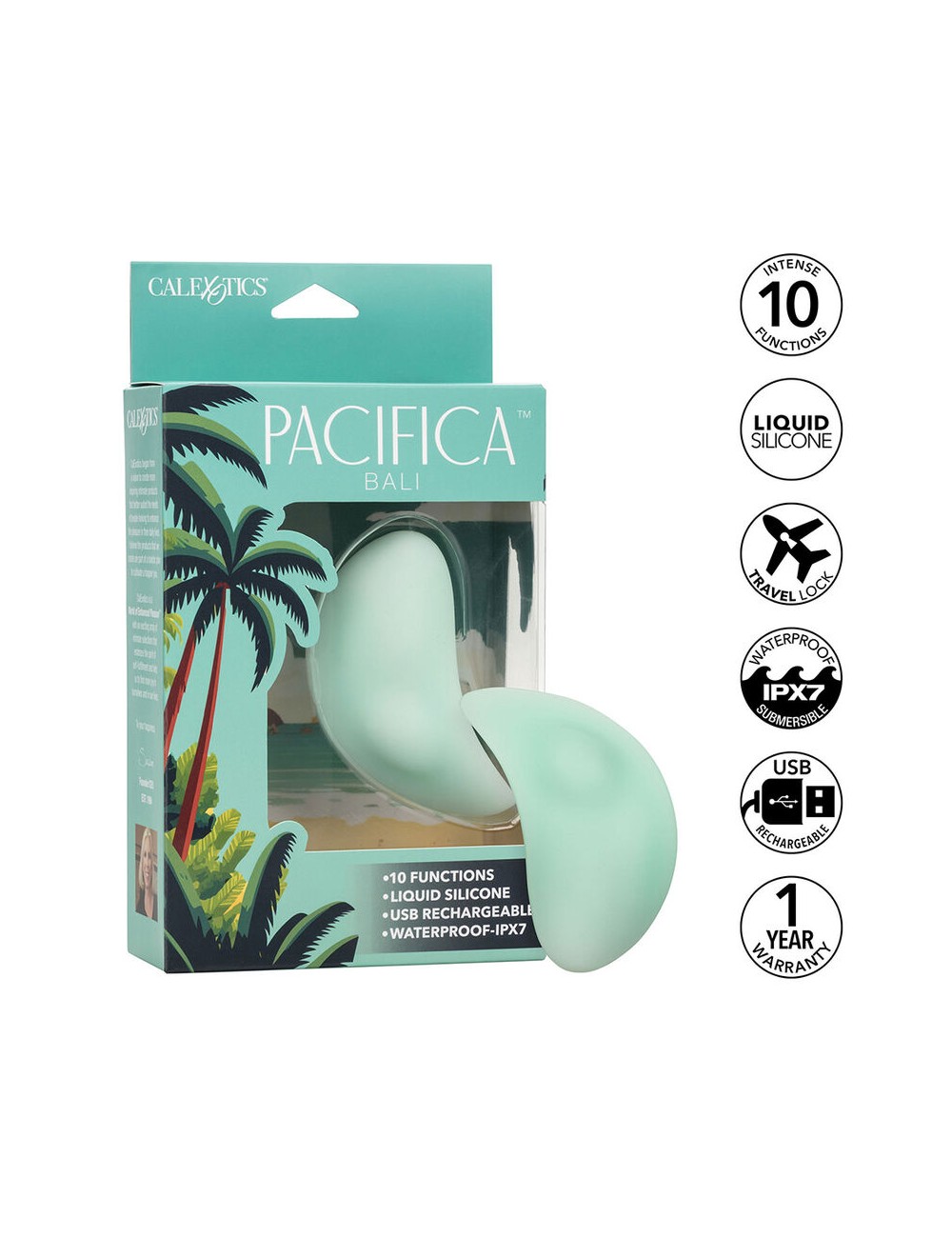 CALEXOTICS - PACIFICA BALI TEASER 10 FUNZIONI AQUA CALEXOTICS - PACIFICA BALI TEASER 10 FUNZIONI AQUA